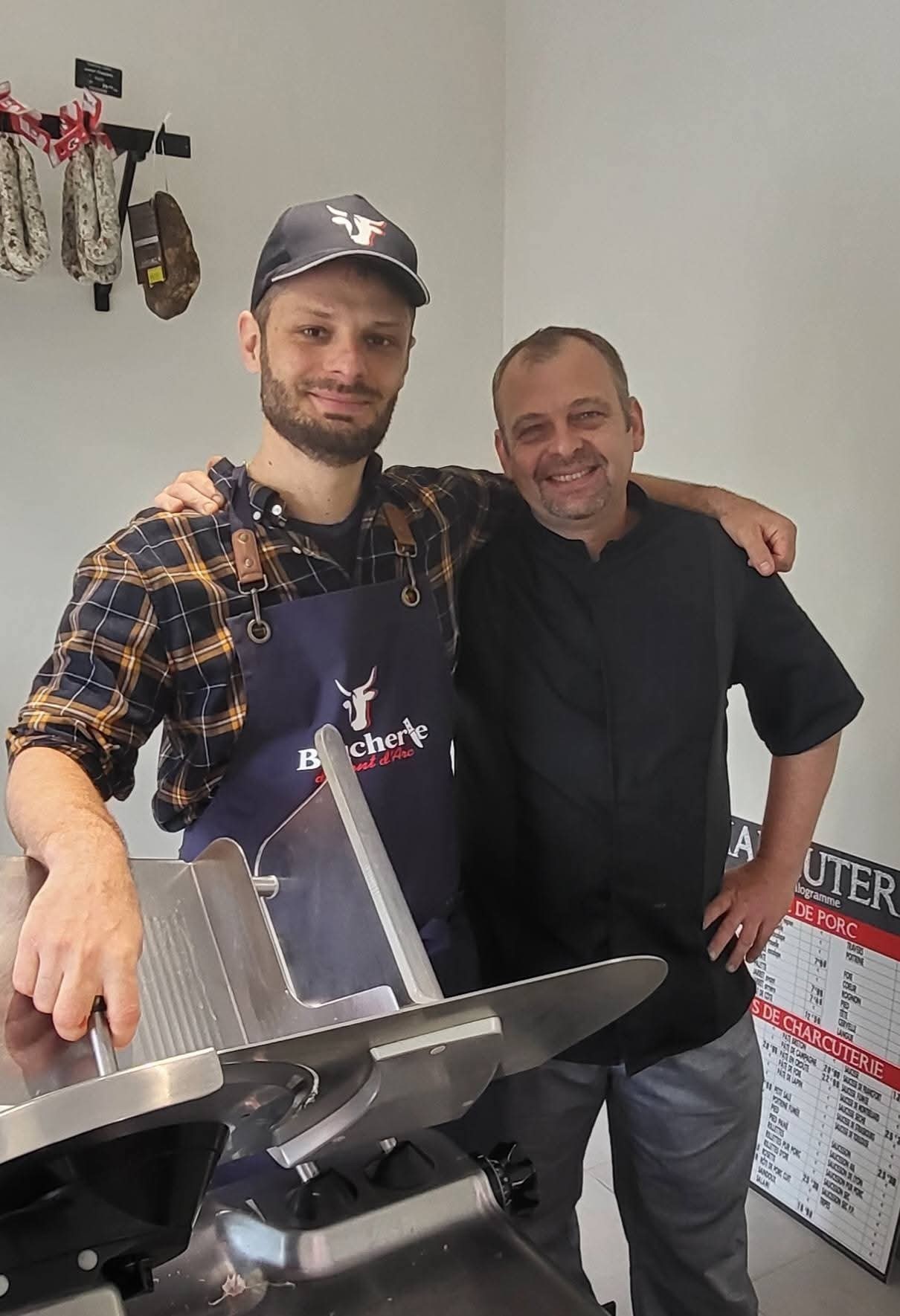 Ronan et Greg, le duo de la Boucherie du Pont d'Arc